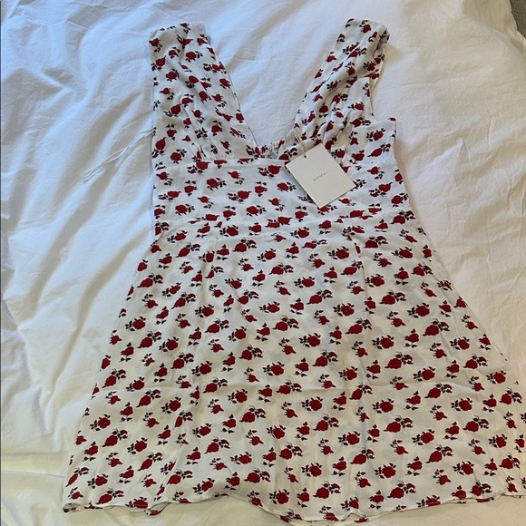 NWT Faithfull the Brand Mela Floral Mini Dress - Picture 3 of 6